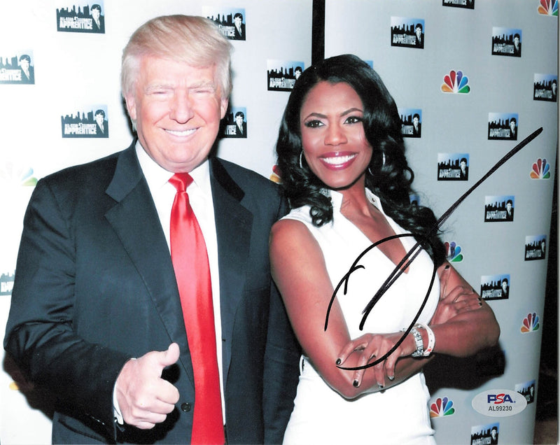 OMAROSA MANIGAULT signed 8x10 Photo PSA/DNA Autographed Politics