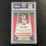 2017-18 Panini Prizm #213 Wesley Johnson Signed Card Autographed PSA Slabbed Clippers