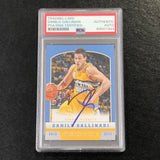 2012-13 Panini Basketball #38 Danilo Gallinari Signed AUTO PSA Slabbed Nuggets