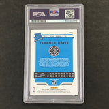 2019-2020 Panini Chronicles Rated Rookie #196 Terrence Davis Signed Card AUTO PSA Slabbed RC Raptors