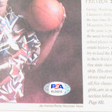 Chauncey Billups signed Newspaper PSA/DNA Nuggets Rocky Mountain News