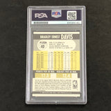 1990-91 Fleer #40 Brad Davis Signed Card AUTO 10 PSA Slabbed Mavericks