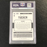 2015-16 NBA Hoops #256 P.J. Tucker Signed Card AUTO PSA Slabbed Suns