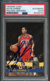 2010-11 Panini Donruss #12 Devin Harris Signed Card AUTO PSA Slabbed Nets