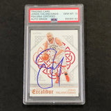 2015-16 PANINI EXCALIBUR #5 Jonas Valanciunas Signed Card AUTO 10 PSA Slabbed Toronto Raptors