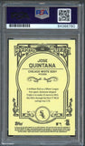 2013 Topps Gypsy Queen #42 Jose Quintana Signed Card PSA Slabbed Auto White Sox