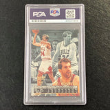 1994-95 Fleer Ultra #221 Bill Wennington  Signed Card AUTO PSA Slabbed Bulls