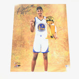 Patrick McCaw signed 16x20 photo BAS Beckett Golden State Warriors Autographed