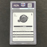 2013-14 NBA Hoops #165 Alec Burks Signed Card AUTO 10 PSA Slabbed Jazz