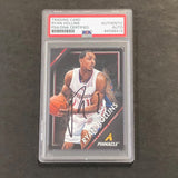 2013-14 Pinnacle Basketball #248 Ryan Hollins Signed Card AUTO PSA Slabbed Clippers