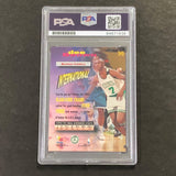 1993-94 Topps Stadium Club #349 Dee Brown Signed Card AUTO 10 PSA Slabbed Celtics