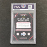 2013-14 Pinnacle Basketball #248 Ryan Hollins Signed Card AUTO PSA Slabbed Clippers