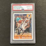 2013-14 Panini NBA Hoops #253 Jerryd Bayless Signed Card AUTO 10 PSA Slabbed Grizzlies
