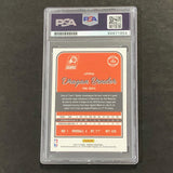 2016-17 Panini Donruss #154 Dragan Bender Signed Card AUTO PSA Slabbed RC Suns