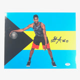 DeAndre Ayton signed 11x14 photo PSA/DNA Phoenix Suns Bahamas