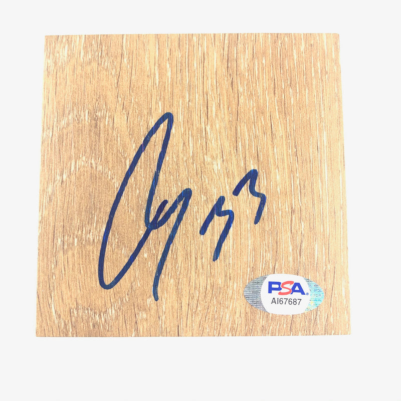 Mirza Teletovic Signed Floorboard PSA/DNA Autographed