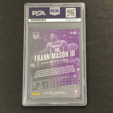 2017-18 Panini Prestige #183 Frank Mason III Signed Card AUTO PSA Slabbed RC Kings