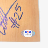 Timofey Mozgov Signed Floorboard PSA/DNA Autographed