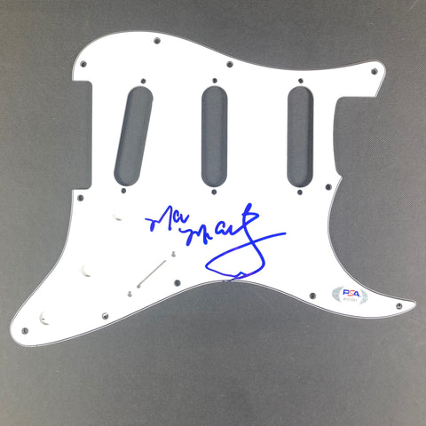 Mac McAnally Signed Pickguard PSA/DNA Autographed Coral Reefer
