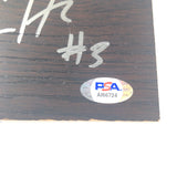 Aaron Holiday Signed Floorboard PSA/DNA Autographed