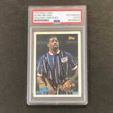 1995-96 Topps Basketball #258 Mark Bryant Signed Card AUTO PSA/DNA Slabbed Rockets