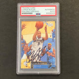2009-10 Upper Deck Basketball #197 Caron Butler Signed Card AUTO PSA Slabbed Wizards