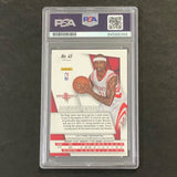 2014-15 Panini Prizm #45 Jason Terry Signed Card AUTO PSA Slabbed Rockets