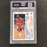 1992 Upper Deck #389 Trent Tucker Signed Card AUTO PSA Slabbed Bulls