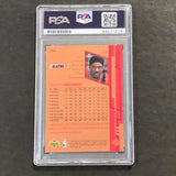 2000-01 Upper Deck #355 Stacey Augmon Signed Card AUTO 10 PSA Slabbed Hawks