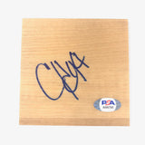 Chuck Hayes Signed Floorboard PSA/DNA Autographed Houston Rockets