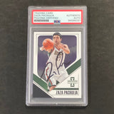 2013-14 Innovation Basketball #39 Zaza Pachulia Signed Card AUTO PSA Slabbed Bucks