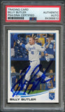 2013 Topps #499 Billy Butler Signed Card Auto PSA Slabbed Royals