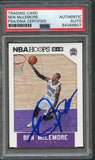 2015-16 NBA Hoops #215 Ben McLemore Signed Card AUTO PSA Slabbed Kings