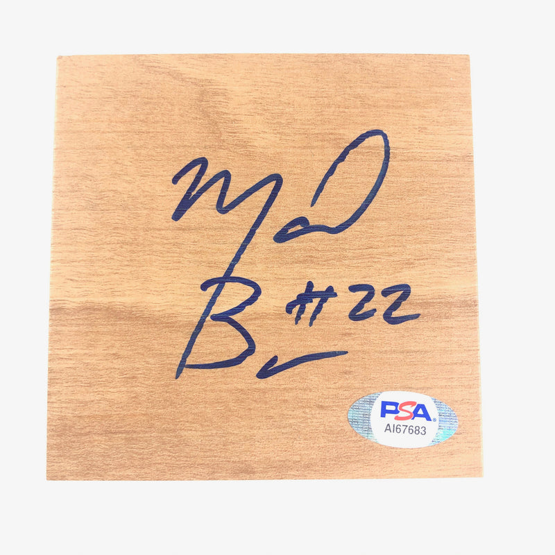 Markel Brown Signed Floorboard PSA/DNA Autographed Brooklyn Nets