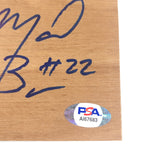 Markel Brown Signed Floorboard PSA/DNA Autographed Brooklyn Nets