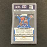 2020-21 Panini Prizm Green #296 IMMANUEL QUICKLEY Signed Card AUTO PSA Slabbed RC Knicks