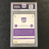 2016-17 Panini Excalibur #156 Georgios Papagiannis Signed Card AUTO 10 PSA Slabbed RC Kings