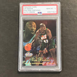 1997-98 Flair Showcase #35 Vin Baker Signed Card AUTO 10 PSA/DNA Slabbed Bucks