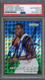 2014-15 Panini Prizm #97 ANTHONY BENNETT Signed Card PSA Slabbed