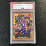 2017-18 Donruss Basketball #67 Brandon Ingram Signed Card AUTO 10 PSA Slabbed Lakers