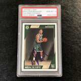 2016-17 NBA Hoops #291 Malcolm Brogdon Signed Card AUTO 10 PSA/DNA Slabbed RC Bucks