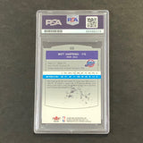 2003-04 Skybox Limited #68 Matt Harpring Signed Card AUTO PSA Slabbed Jazz