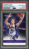 2012-13 Panini Prestige #38 Goran Dragic Signed Card AUTO PSA/DNA Slabbed Suns