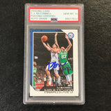 2018-19 NBA Hoops #226 TJ McConnell Signed Card AUTO 10 PSA Slabbed 76ers