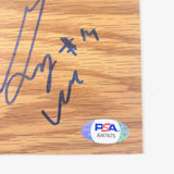 Gary Neal Signed Floorboard PSA/DNA Autographed Atlanta Hawks