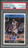 2017-18 NBA Hoops #119 Bismack Biyombo Signed Card AUTO PSA Slabbed Magic