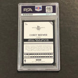 2016-17 Panini Complete #194 Corey Brewer Signed Card PSA Slabbed