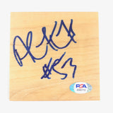 Alex Kirk Signed Floorboard PSA/DNA Autographed Cleveland Cavaliers