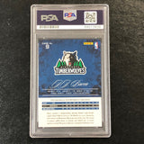 2012 Panini Prestige #9 JJ Barea Signed Card AUTO 10 PSA/DNA Slabbed Timberwolves