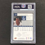 2009-10 Upper Deck Star Rookies #209 DeMarre Carroll Signed Card PSA Slabbed Grizzlies